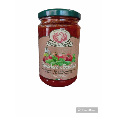 Sauce tomate basilic